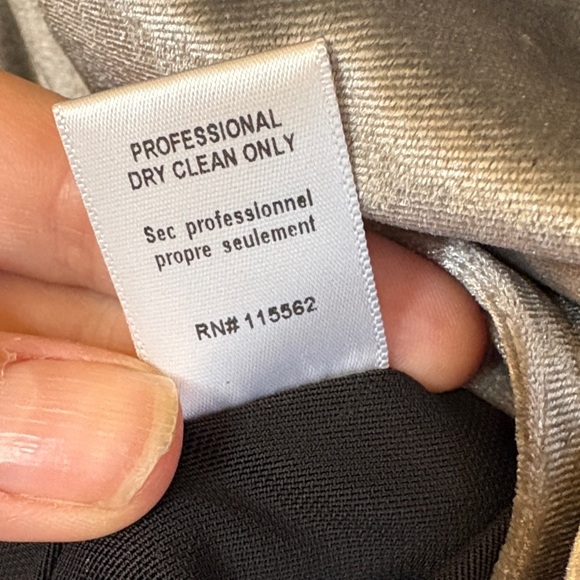 Likely Silver Strapless Velvet Dress - Picture 7 of 7